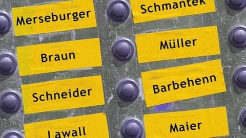 Klingelschild