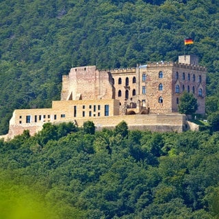 Das Hambacher Schloss in Neustadt an der Weinstraße