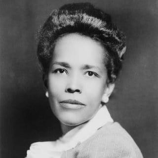 Ella Josephine Baker (1903-1986), war eine afroamerikanische Bürgerrechtsaktivistin 