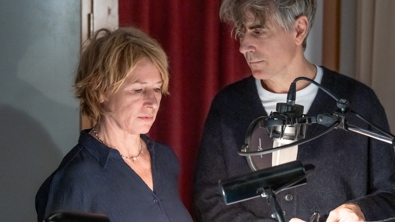 Corinna Harfouch und Jens Harzer (Foto: SWR, Oliver Ziebe) Corinna Harfouch und Jens Harzer