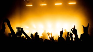 Feiernde in einem Club