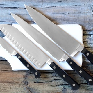 verschiedene Küchenmesser